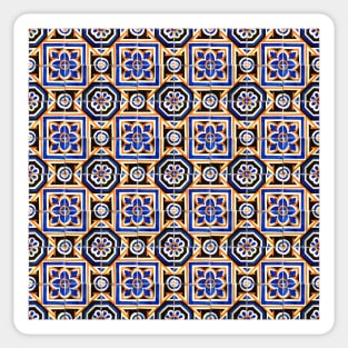 Azulejo — Portuguese tilework #13 Sticker